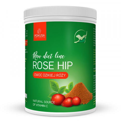 POKUSA RawDietLine Rose Hip - doplňky stravy pro psy a kočky - 1000g - Fotogalerie 1