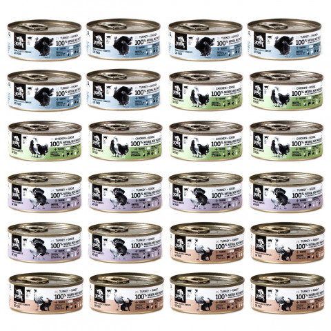 3COTY MIX 4 příchutě – mokré krmivo pro kočky – 24x80g - Fotogalerie 1