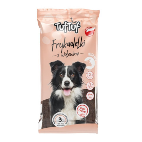 TUF TUF Masové kuličky Mix 4 příchutí – pamlsek pro psy – 12x70g - Fotogalerie 14