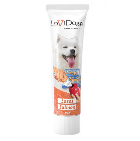 LOVI DOG Salmon pate - pamlsek pro psa - 90g - Fotogalerie 1