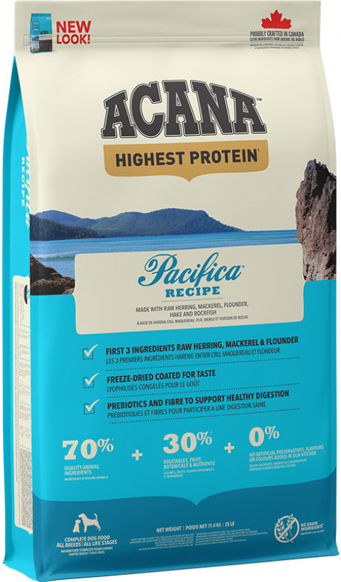 ACANA Highest Protein Pacifica - suché krmivo pro psy - 11,4kg - Fotogalerie 1