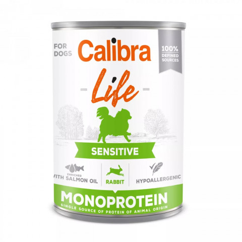 CALIBRA LIFE Sensitive králík - vlhké krmivo pro psy - 0,4kg - Fotogalerie 1