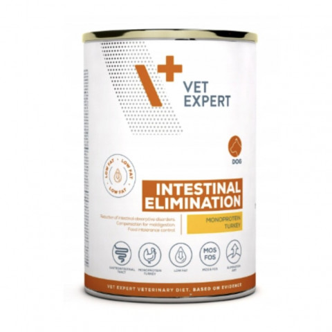 VETEXPERT Veterinary Diet Intestinal Fat Dog Mono – vlhké krmivo pro psa – 400g - Fotogalerie 1