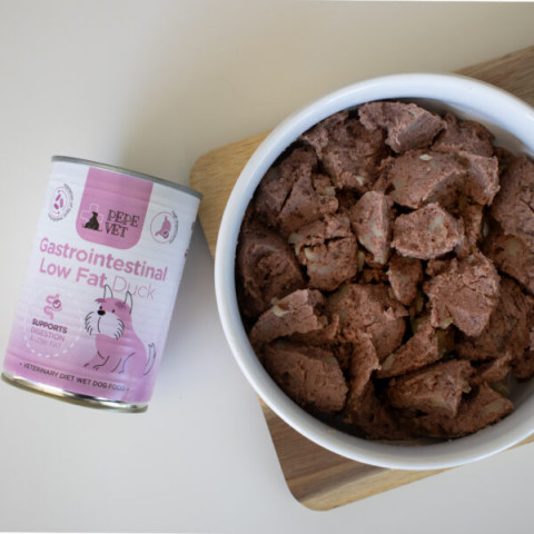 PAKA ZWIERZAKA Pepe Vet Gastrointestinal Low fat Mono Duck - vlhké krmivo pro psy - 12x400g - Fotogalerie 10