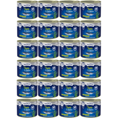 BALTICA Excellent Tuňák s kuřecím masem - mokré krmivo pro kočku - 24x185g - Fotogalerie 1