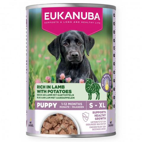 EUKANUBA Life Care Puppy Rich in lamb and potatoes - vlhké krmivo pro psy - 400g - Fotogalerie 1