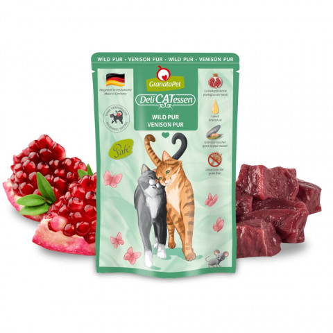 GRANATAPET DeliCATessen Venison - mokré krmivo pro kočky - 85g - Fotogalerie 2