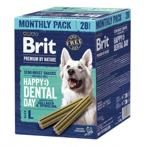BRIT Premium by Nature Dog Dental snacks L - pamlsek pro psa - 28 ks - Fotogalerie 1