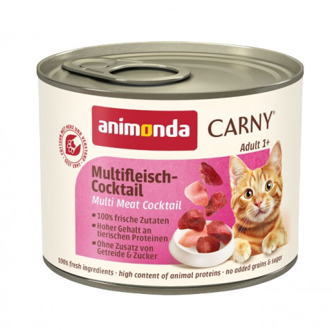 ANIMONDA Carny Adult Multi meat cocktail - mokré krmivo pro kočky - 200g - Fotogalerie 1