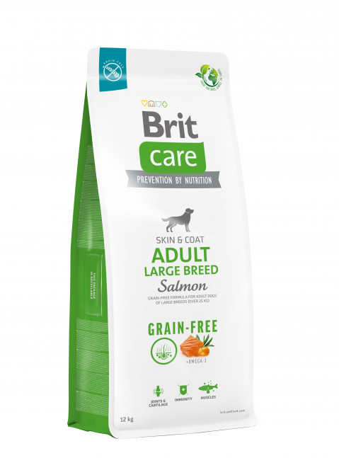 BRIT Care Adult Large Breed Salmon - suché krmivo pro psy - 12 kg - Fotogalerie 2