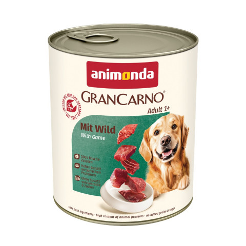 ANIMONDA GranCarno Adult MIX 5 PŘÍCHUTÍ - mokré krmivo pro psy - 30x800g - Fotogalerie 4
