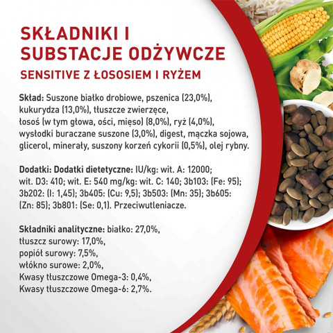 PURINA One Mini/Small Sensitive Salmon, rice - suché krmivo pro psy - 800 g - Fotogalerie 4