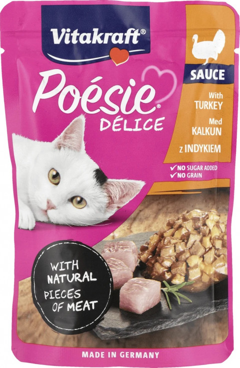 VITAKRAFT POESIE DELICE krůta pro kočky - vlhké krmivo pro kočky - 85 g - Fotogalerie 1
