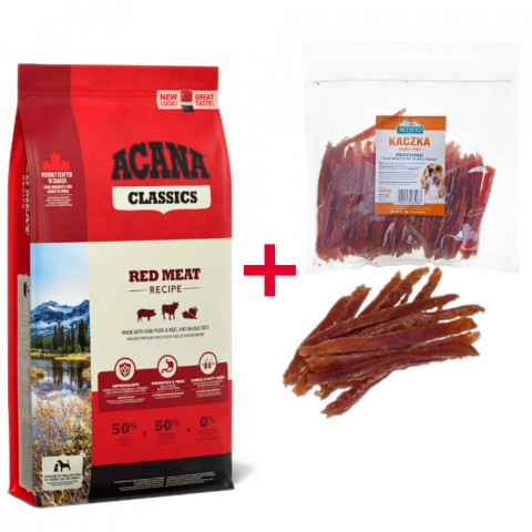 ACANA Classics Red Meat - suché krmivo pro psy - 14,5kg + Pamlsek Petitto - Fotogalerie 1