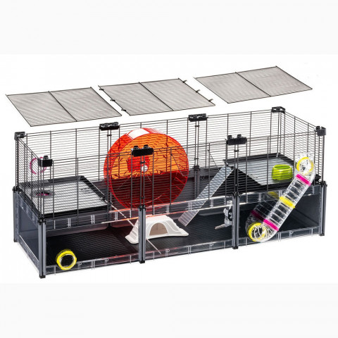 FERPLAST Multipla hamster large - klec pro hlodavce - 107,5 x 37,5 x 42 cm - Fotogalerie 5