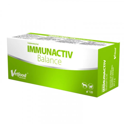 VETFOOD Immunactiv Balance - doplňky stravy pro psy a kočky - 120ks - Fotogalerie 1