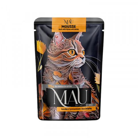MAU Mousse MIX příchutí - mokré krmivo pro kočku - 6x85g - Fotogalerie 3