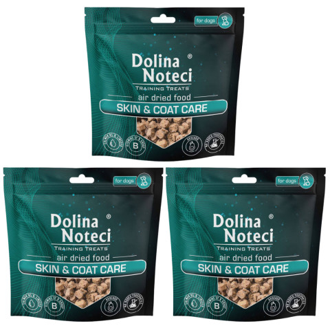 DOLINA NOTECI Training Treats Skin & Coat Care - pamlsek pro psa - 3x130g - Fotogalerie 1