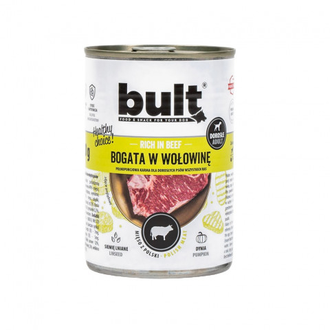 BULT MIX příchutí – mokré krmivo pro psy – 12×400 g - Fotogalerie 3