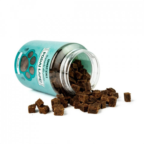 UNISZKI Tréninkové pamlsky Podaj łapę MIX 3 chutí - pamlsek pro psy - 3x210g - Fotogalerie 16