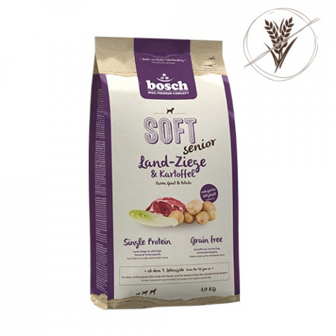 BOSCH Soft Senior Goat & Potatoes - suché krmivo pro psy - 2,5kg - Fotogalerie 1