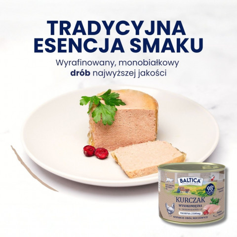 BALTICA Flavors of the Regions Chicken Mono - mokré krmivo pro kočky - 400g - Fotogalerie 2