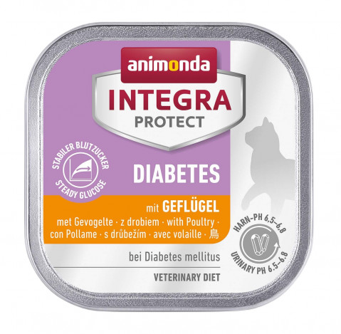 ANIMONDA Integra Protect Diabetes Chicken - mokré krmivo pro kočky - 100g - Fotogalerie 1