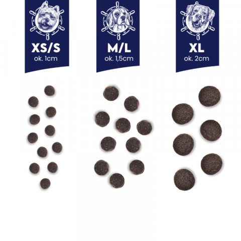 BALTICA Excellent Sensitive Baltic fish Medium breeds - suché krmivo pro psy - 9kg - Fotogalerie 2