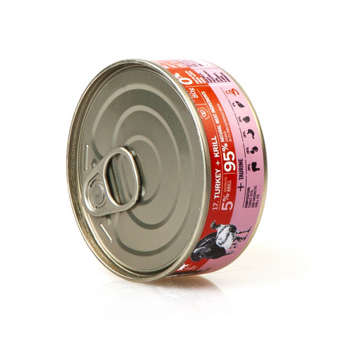 3COTY Turkey with krill - mokré krmivo pro kočky - 12x80g - Fotogalerie 4