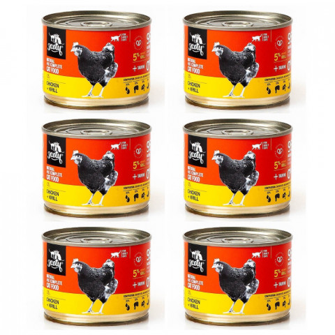 3COTY 15. Chicken and krill - mokré krmivo pro kočky - 6x180g - Fotogalerie 1