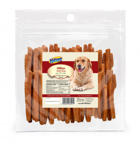 HILTON Králičí proužky - psí pochoutka - 500g - Fotogalerie 1