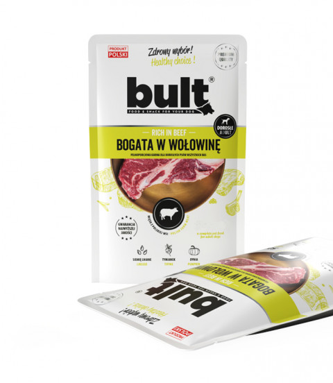 BULT Rich in beef - vlhké krmivo pro psy - 100g - Fotogalerie 2