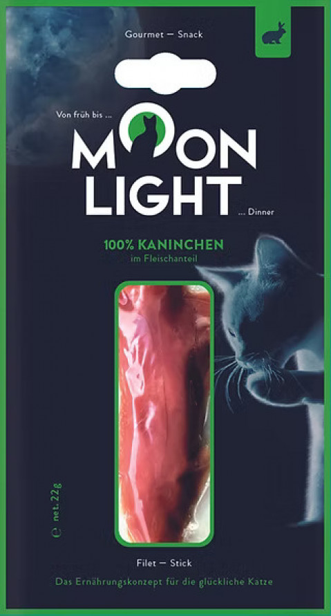 MOONLIGHT Dinner Filet z Králíka - pochoutka pro kočky - 22g - Fotogalerie 1