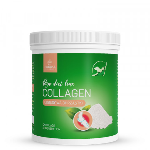 POKUSA RawDietLine Collagen - doplňky stravy pro psy a kočky - 200g - Fotogalerie 1