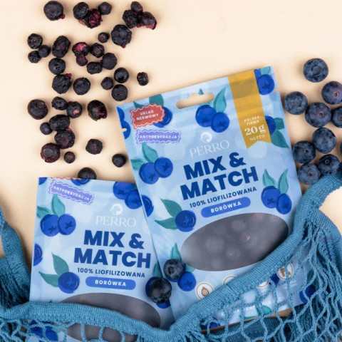 PERRO Mix & Match Blueberry - pamlsek pro psa - 20g - Fotogalerie 3