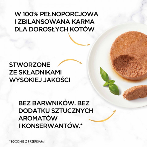 PURINA Gourmet Gold Mousse - mokré krmivo pro kočky - 48x85g - Fotogalerie 2