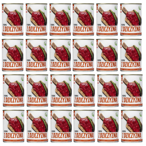 TUF TUF Game Food - vlhké krmivo pro psy - 24x800g - Fotogalerie 1