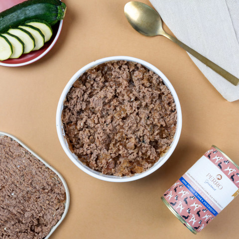 PERRO Gourmet Deer with zucchini - mokré krmivo pro psy - 200g - Fotogalerie 2