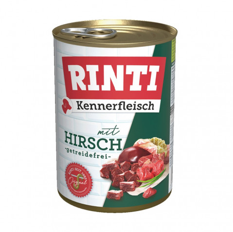RINTI Kennerfleisch Deer - vlhké krmivo pro psy - 400g - Fotogalerie 1