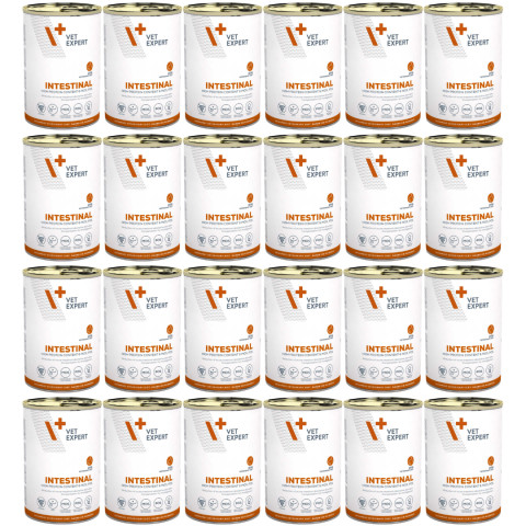 VETEXPERT Veterinary Diet Intestinal Dog - vlhké krmivo pro psy - 24x400g - Fotogalerie 1