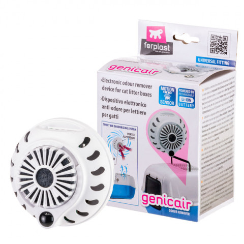 FERPLAST Genicair - automatický ventilátor pro kočičí toaletu - Fotogalerie 1