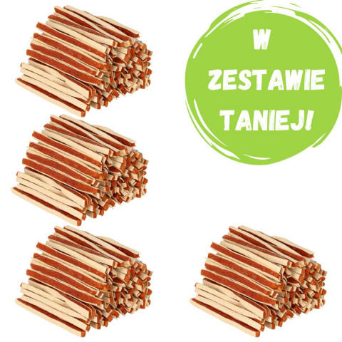 PETITTO Měkké proužky z kachny - pochoutka pro psy - 4x500g - Fotogalerie 1