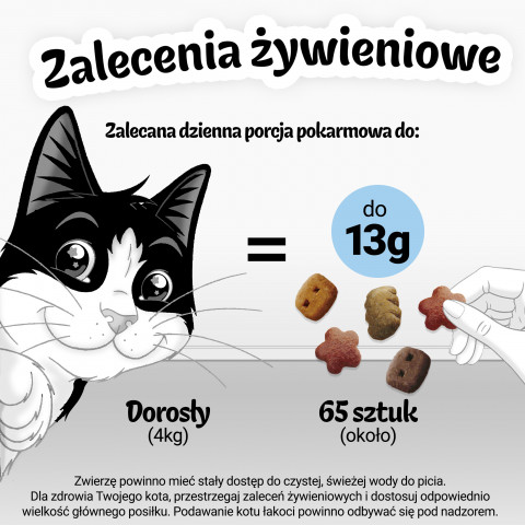 FELIX Crispies Beef, Chicken - suché krmivo pro kočky - 45 g - Fotogalerie 2