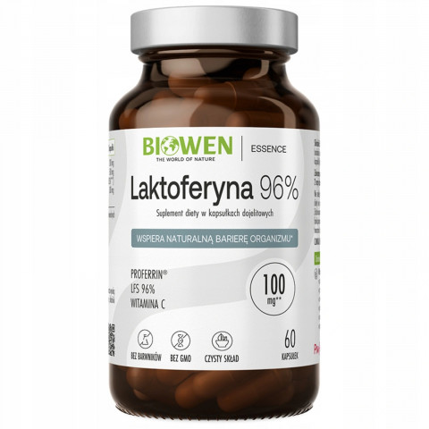 BIOWEN Laktoferin 96% – doplněk stravy pro lidi – 60 kapslí - Fotogalerie 1