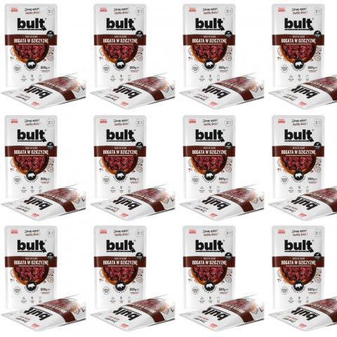 BULT mleté maso bohaté na zvěřinu - vlhké krmivo pro psy - 12x500g - Fotogalerie 1