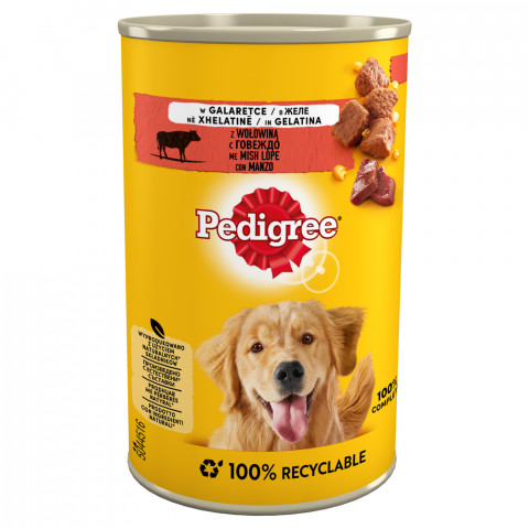 Pedigree 5900951015830 konzervované krmivo pro psy Hovězí Dospělý jedinec 400 g - Fotogalerie 6