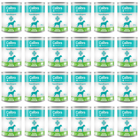 CALIBRA VD Dog Hypoallergenic Králík&Hmyz - mokré krmivo pro psy - 24x400g - Fotogalerie 1
