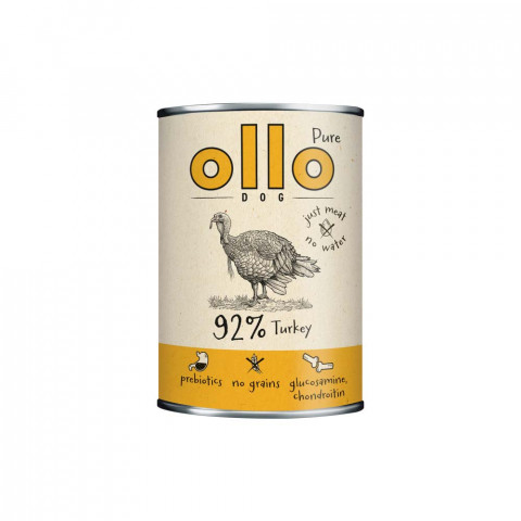 OLLO Pure Turkey - vlhké krmivo pro psy - 850g - Fotogalerie 1