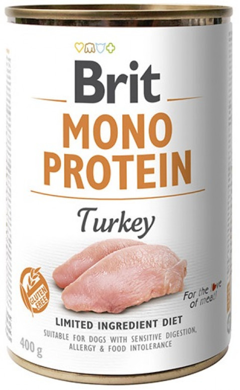 BRIT Mono Protein Turkey - mokré krmivo pro psy - 400 g - Fotogalerie 1
