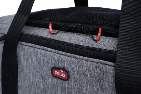 Přepravní taška pro psy a kočky s dodatečným prostorem ZOLUX NOMAD M 44 × 28 × 28 cm - Fotogalerie 28